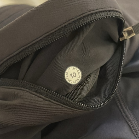 Lululemon Speed Up LR Lined Short 2.5" size 10 NWT Diamond Dye Graphite Grey - Picture 5 of 6